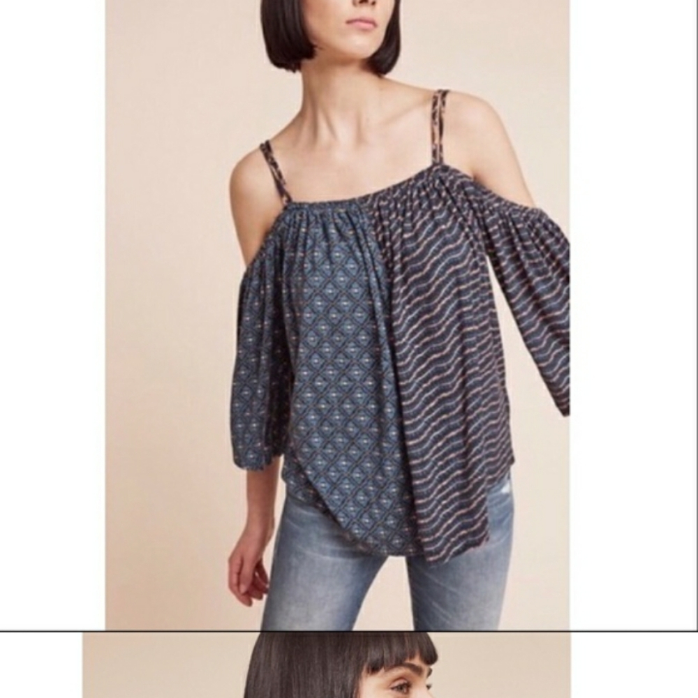 Anthro Deletta boho top